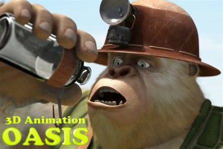 Короткометражный фильм «Оазис», 3D анимация